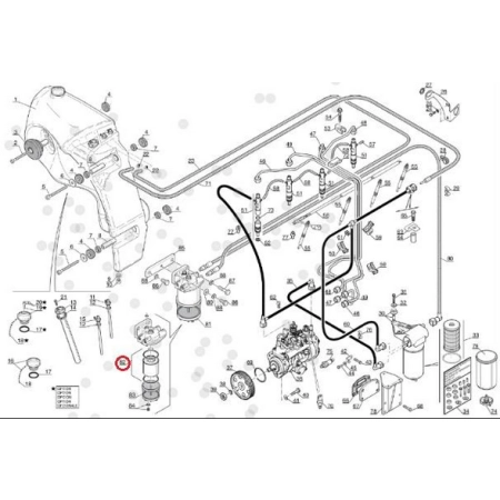 706497 Filtr paliwa MANITOU wkład